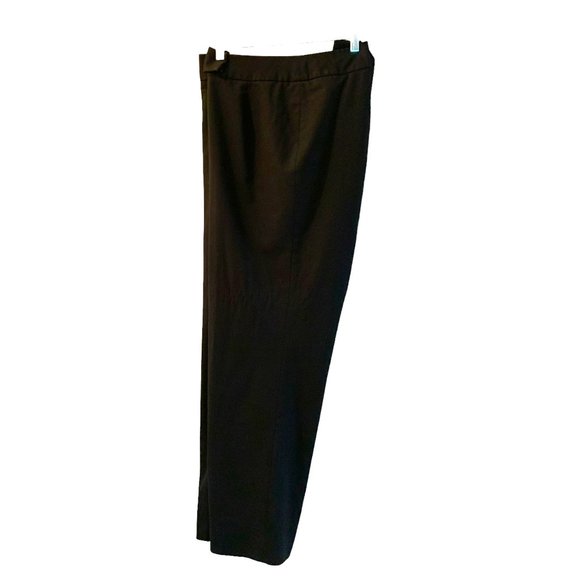 Alex Marie Dress Pants Career Relaxed Leg Fully Lined 16W Black Business Attire - Picture 1 of 6